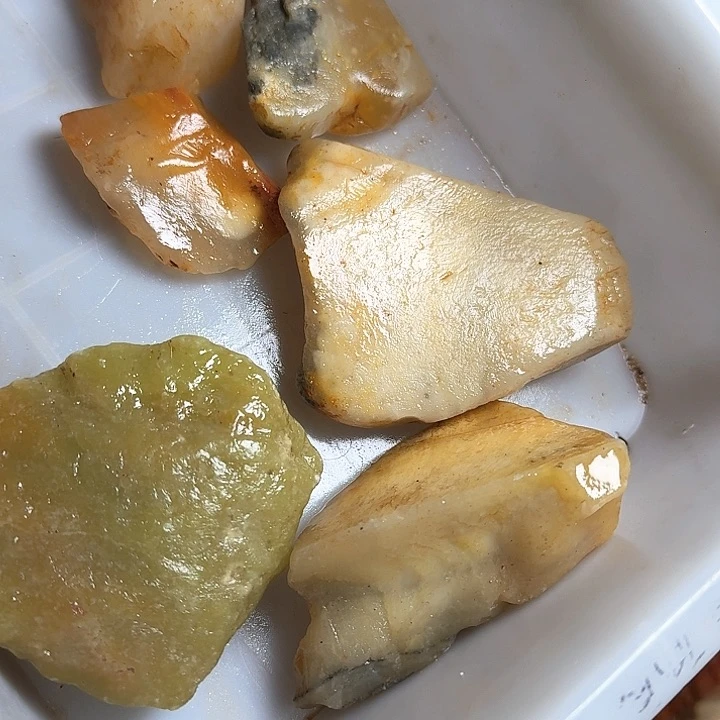 寿山石佳****画寿山石的制作