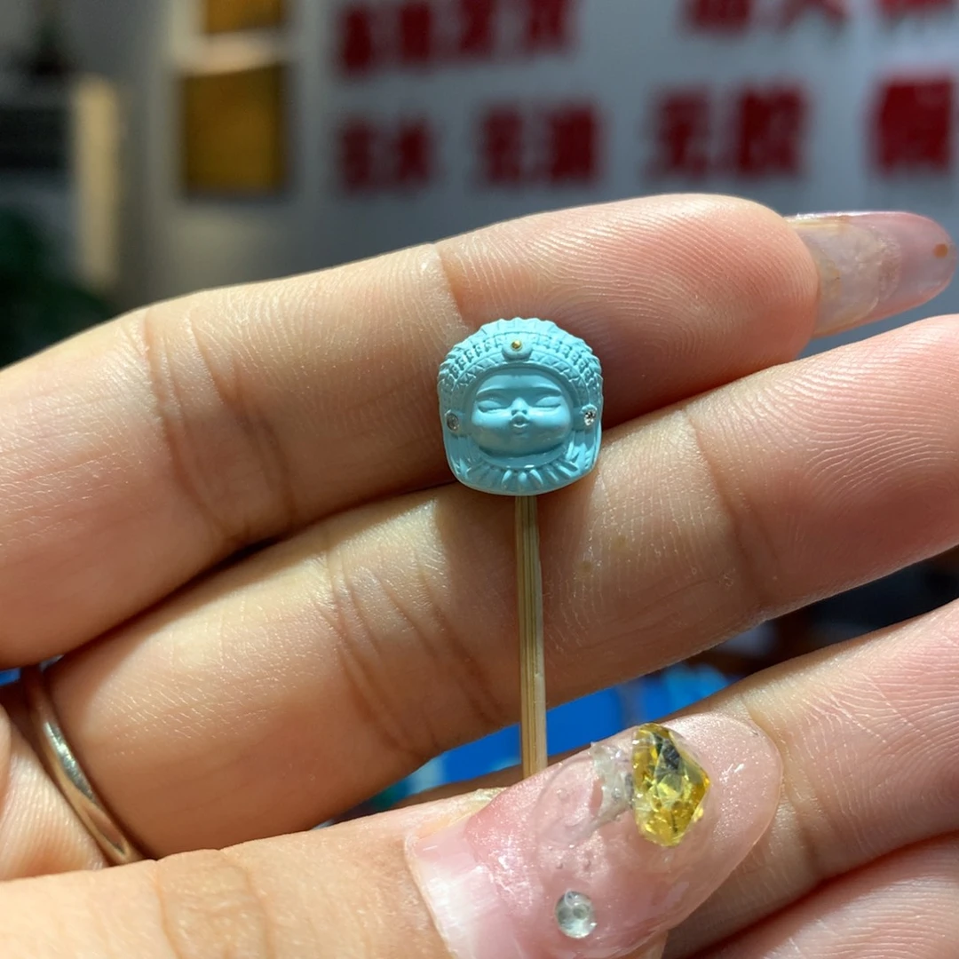 绿松石未镶嵌配饰