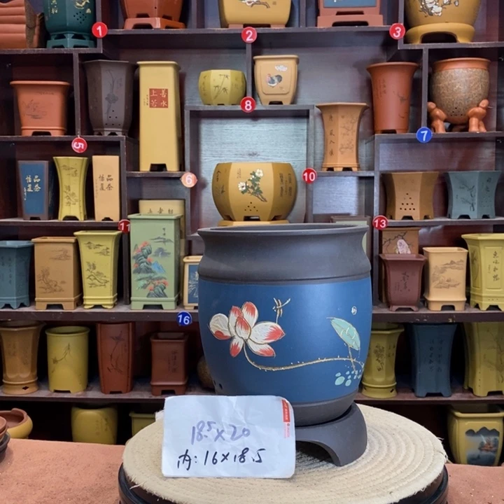 紫砂花盆紫砂花盆