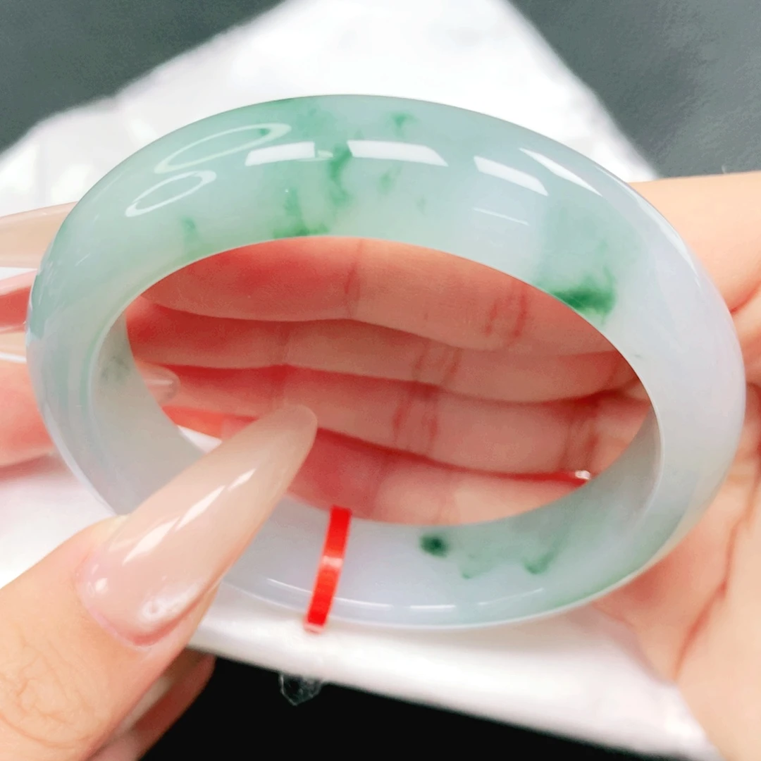 翡翠未镶嵌手镯55