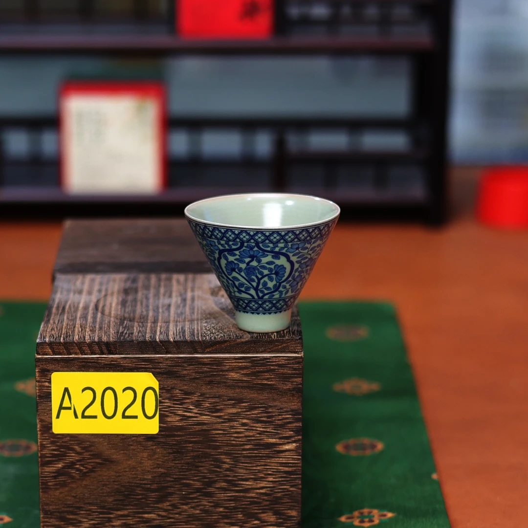 谦杯 直播粉丝福利专用链接天青汝窑斗笠杯A2020