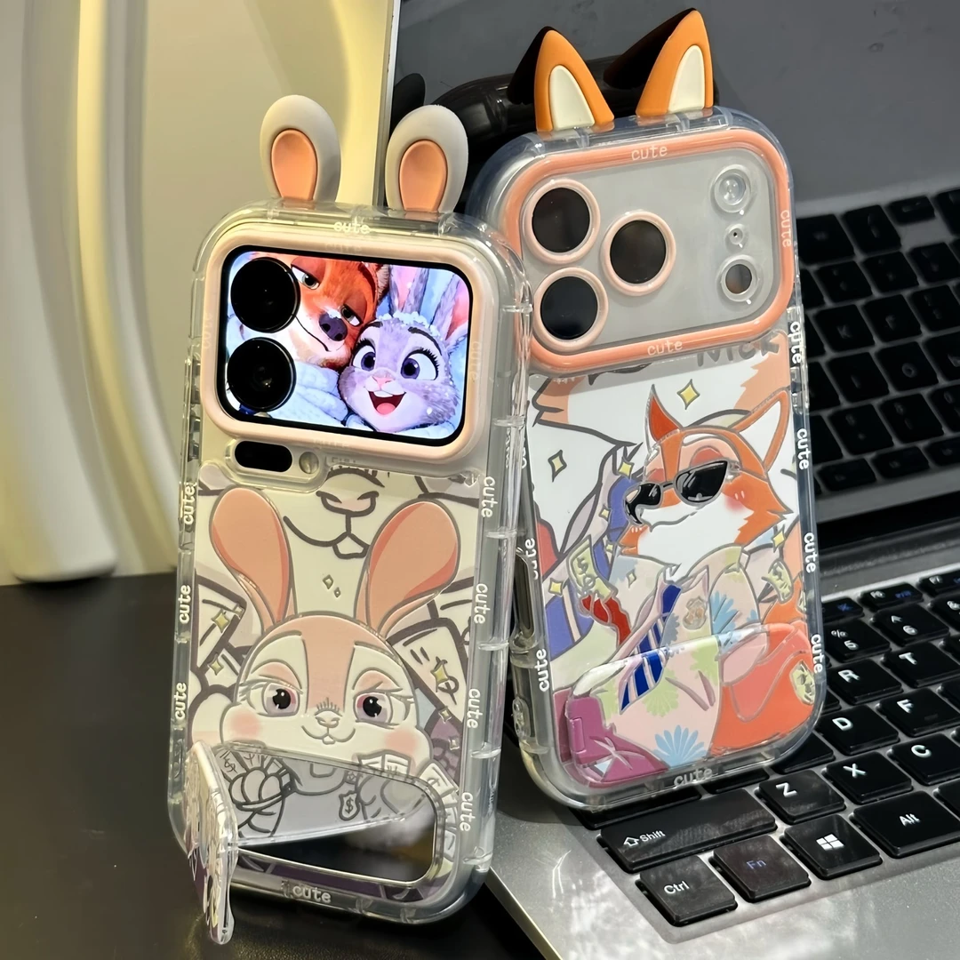 朱迪尼克耳朵支架适用苹果17/16promax手机壳华为vivooppo小米15