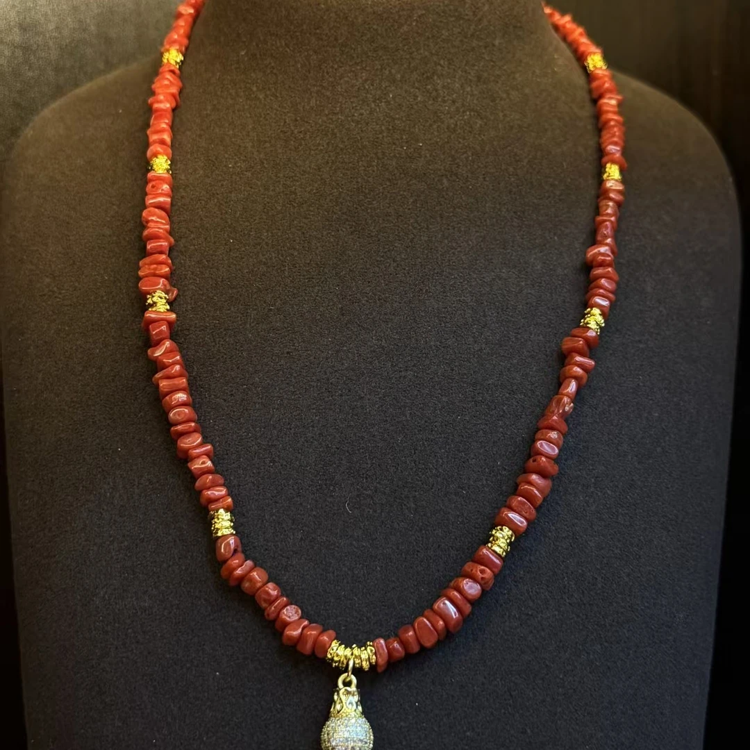 藏式传统项链精品珠宝DIY随型项链新中式百搭饰品项链大气高端