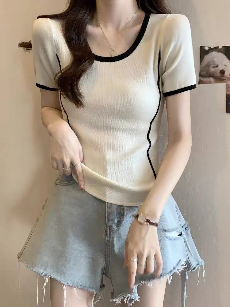 【范】夏季新款潮流韩版百搭女装T恤（非看直播勿拍）