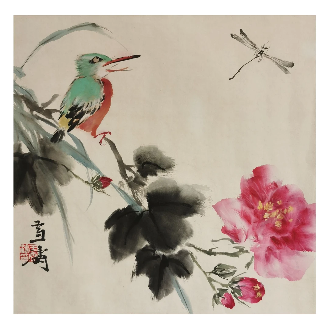 【辽拍】王先生-花鸟（1.1平尺）V250709-2-242