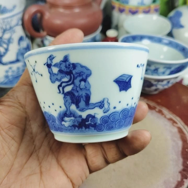 杯姜*铁全手工制作的瓷器