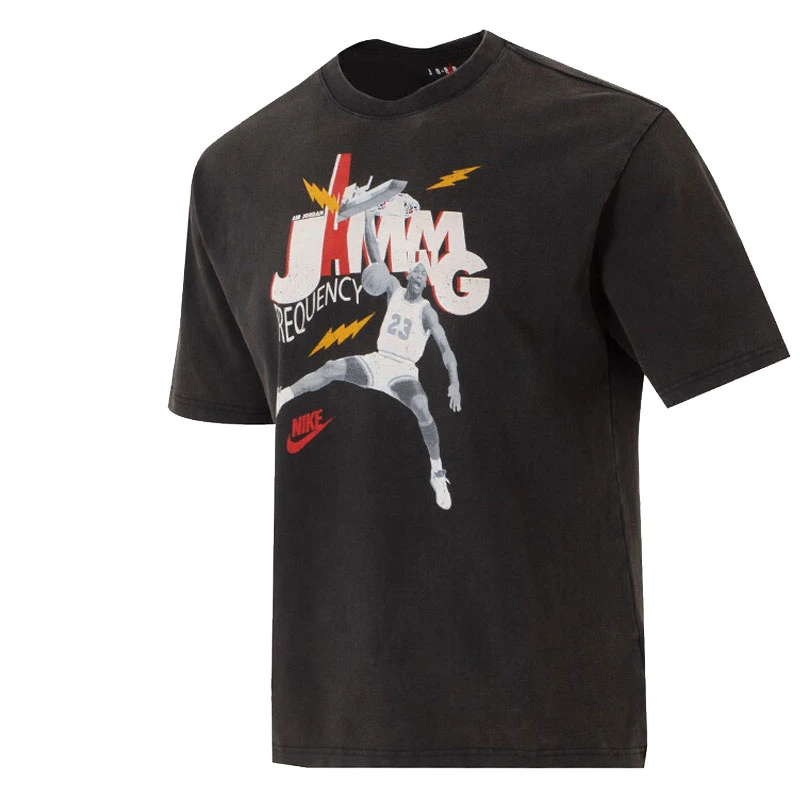 【耐克专属】NIKE男子AS M J BRAND JAM 85 SS CREW T恤HJ2930-010