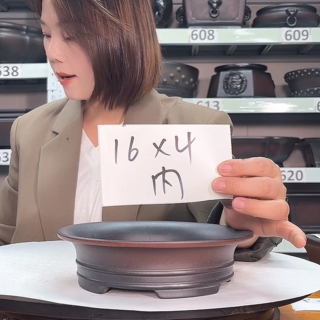 花盆紫砂宜兴紫砂34号