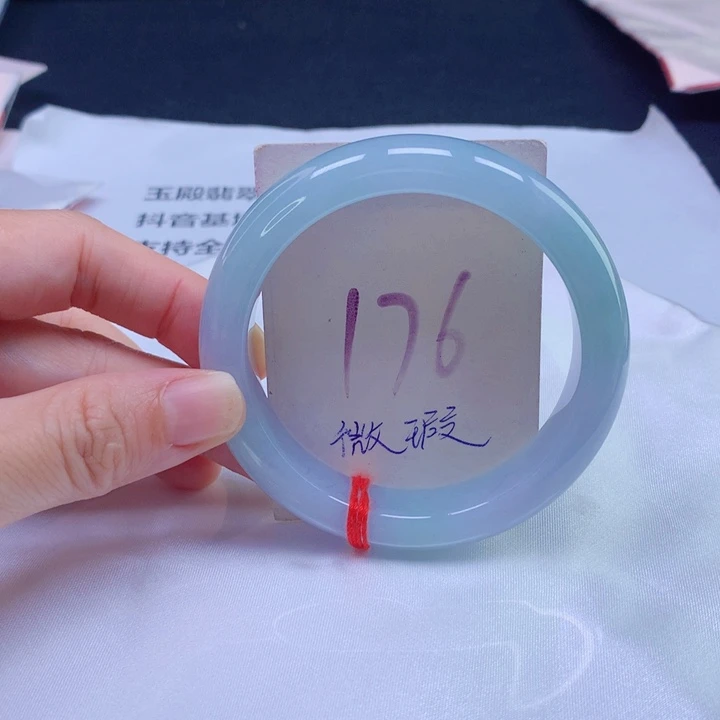 翡翠未镶嵌手镯圈口565655557