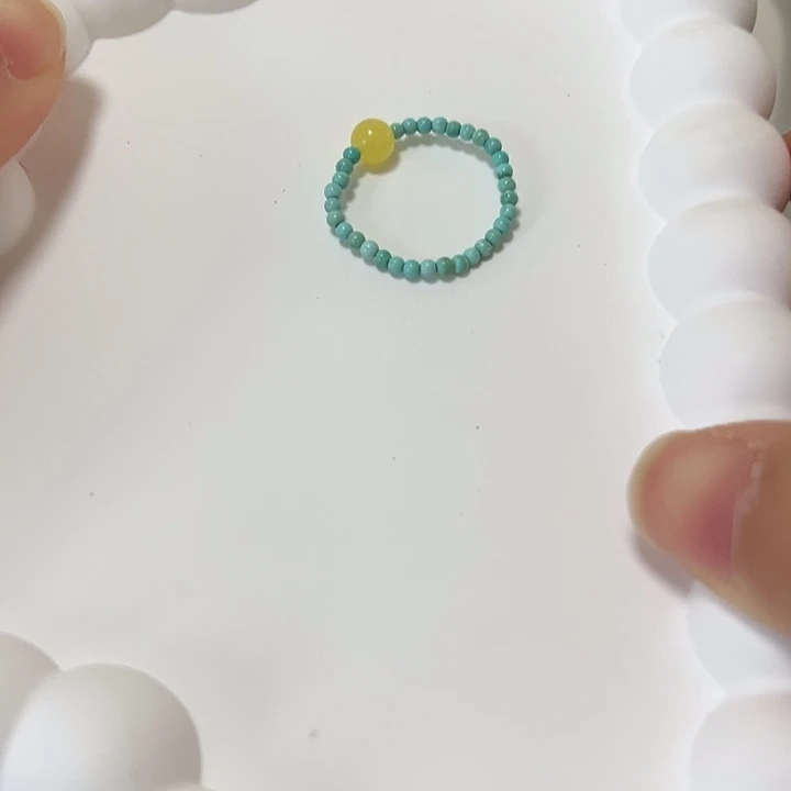 绿松石未镶嵌戒指