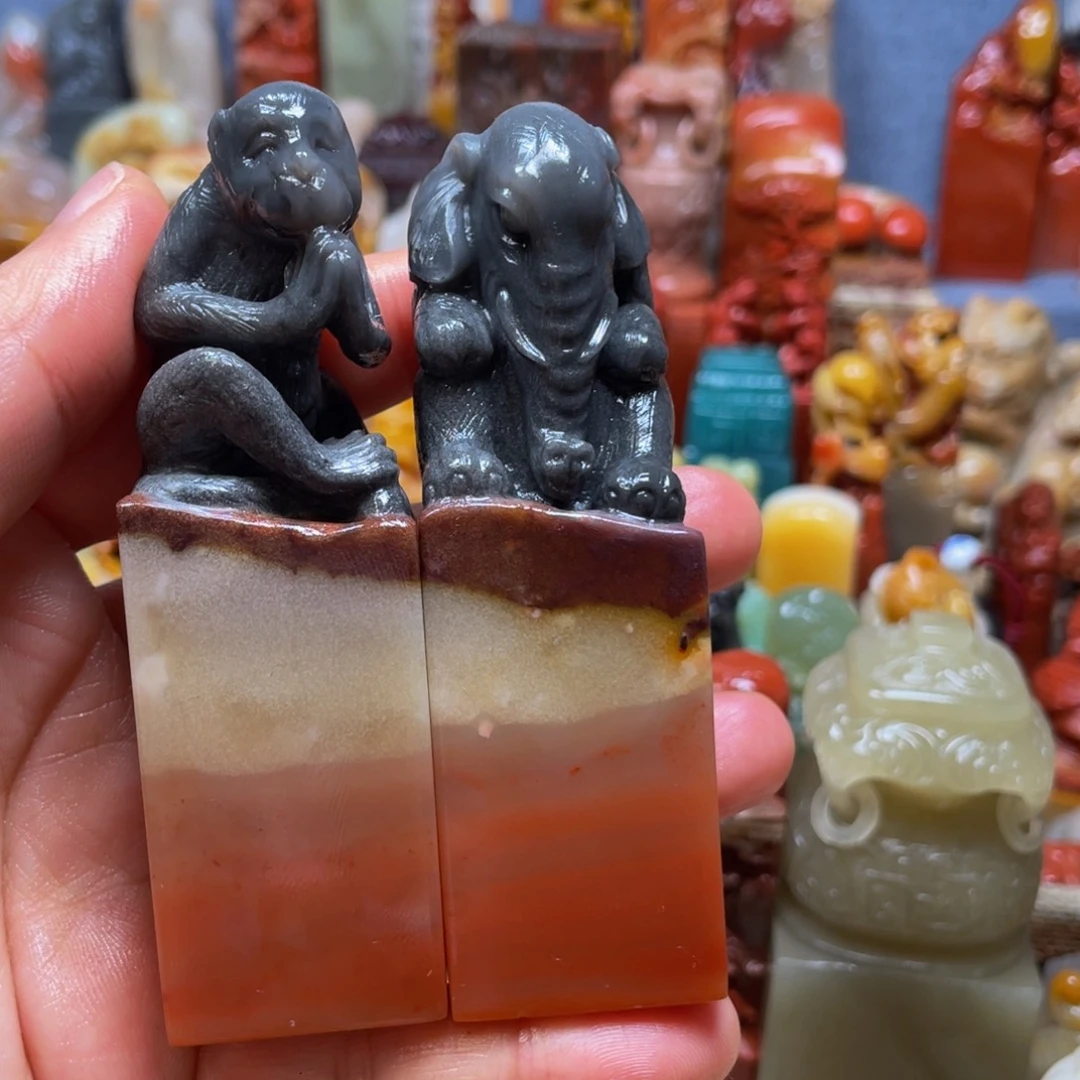 昌化石印石精美寿山