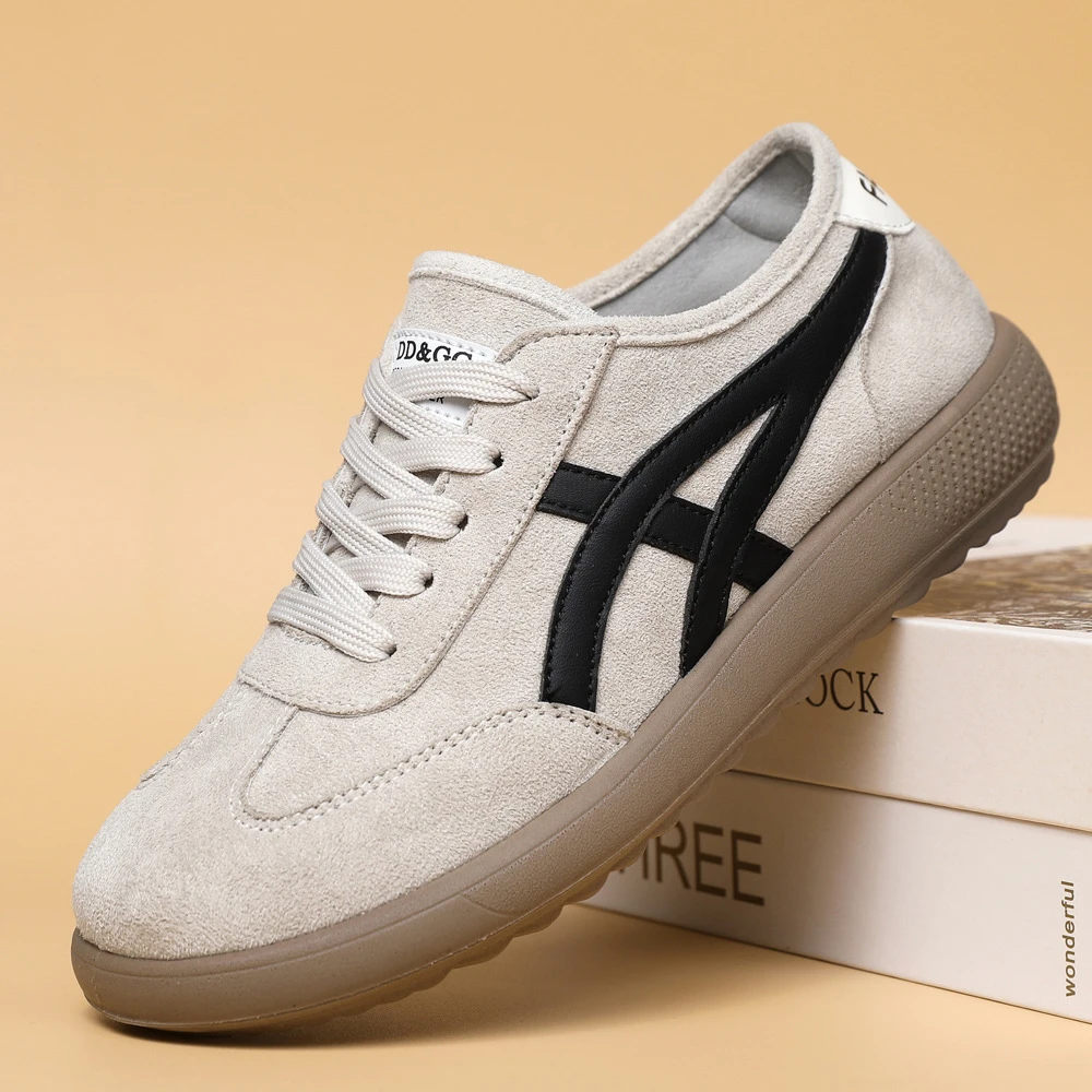 透气新款德训鞋女2025秋季低帮透气轻便防滑女鞋百搭休闲平底小白