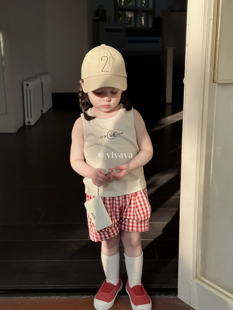 【YIYAYA】25夏~女童小印花背心15106