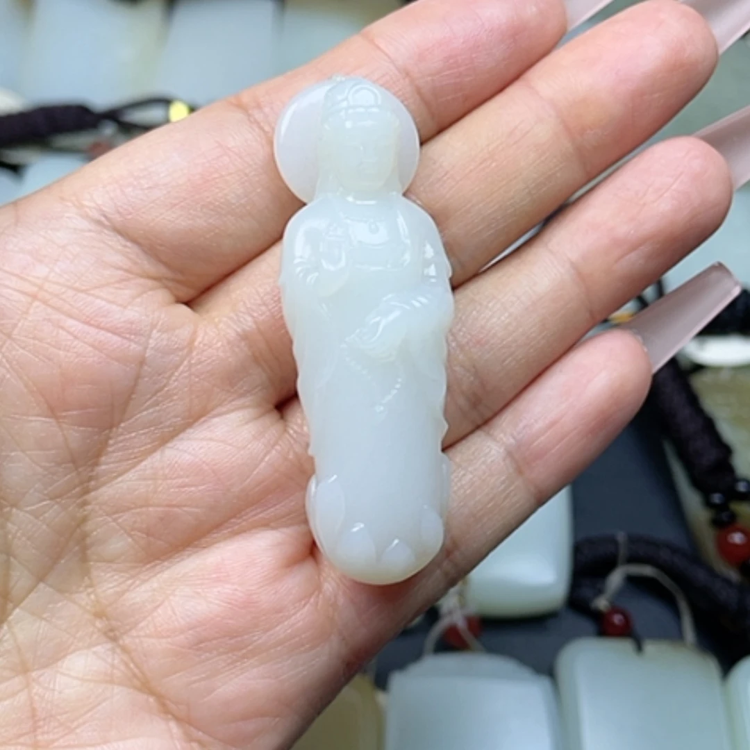 【闪购商品】和田玉未镶嵌颈饰H*