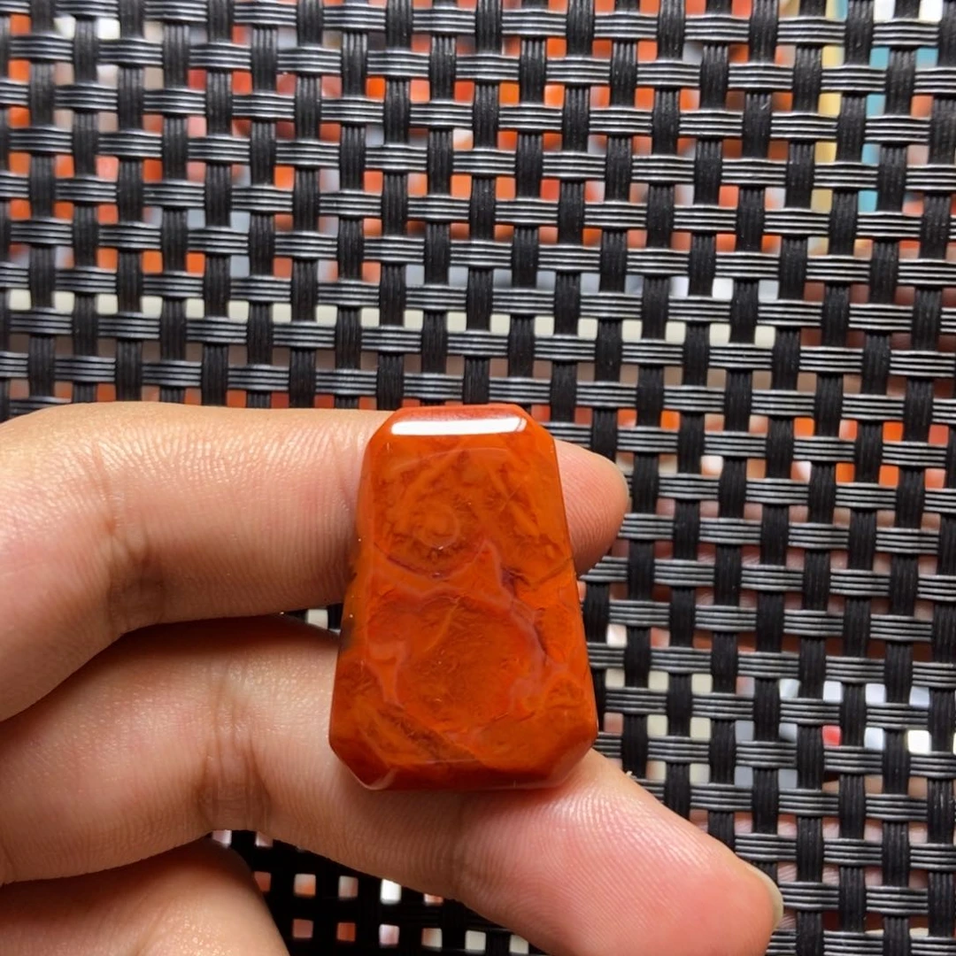 用***1南红玛瑙未镶嵌吊坠(不含链)