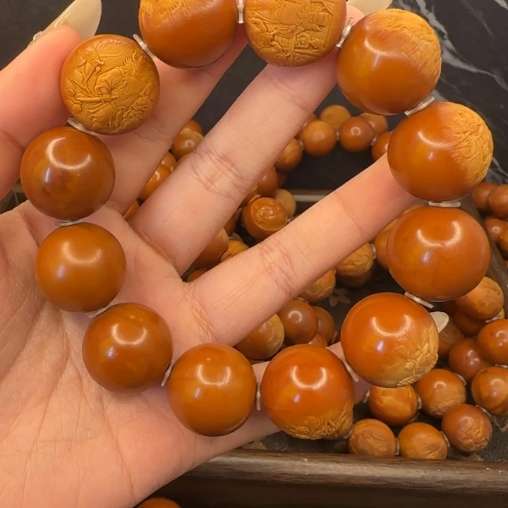 九***心橄榄核手串/手链橄榄核手串