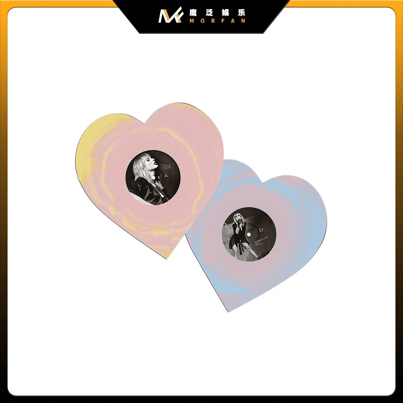 Taylor Swift霉霉 Lover (Live From Paris) 恋人 蓝粉爱心胶2LP