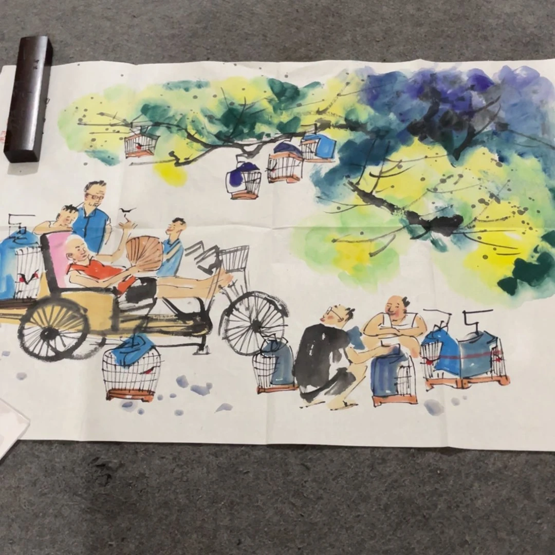 年画画作品欣赏作品欣赏