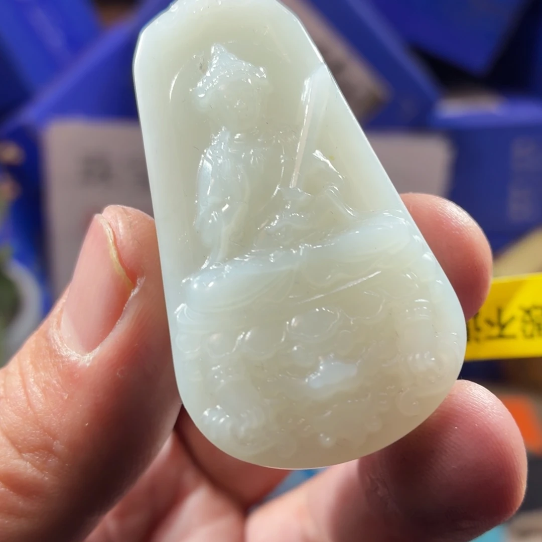 和田玉（糖玉）未镶嵌颈饰