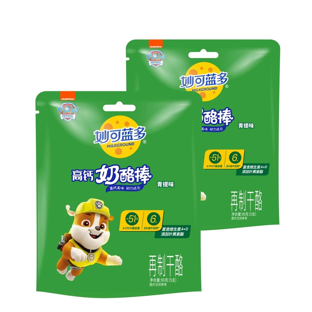 妙可蓝多奶酪棒青提味90g*5袋【日期3月以上】
