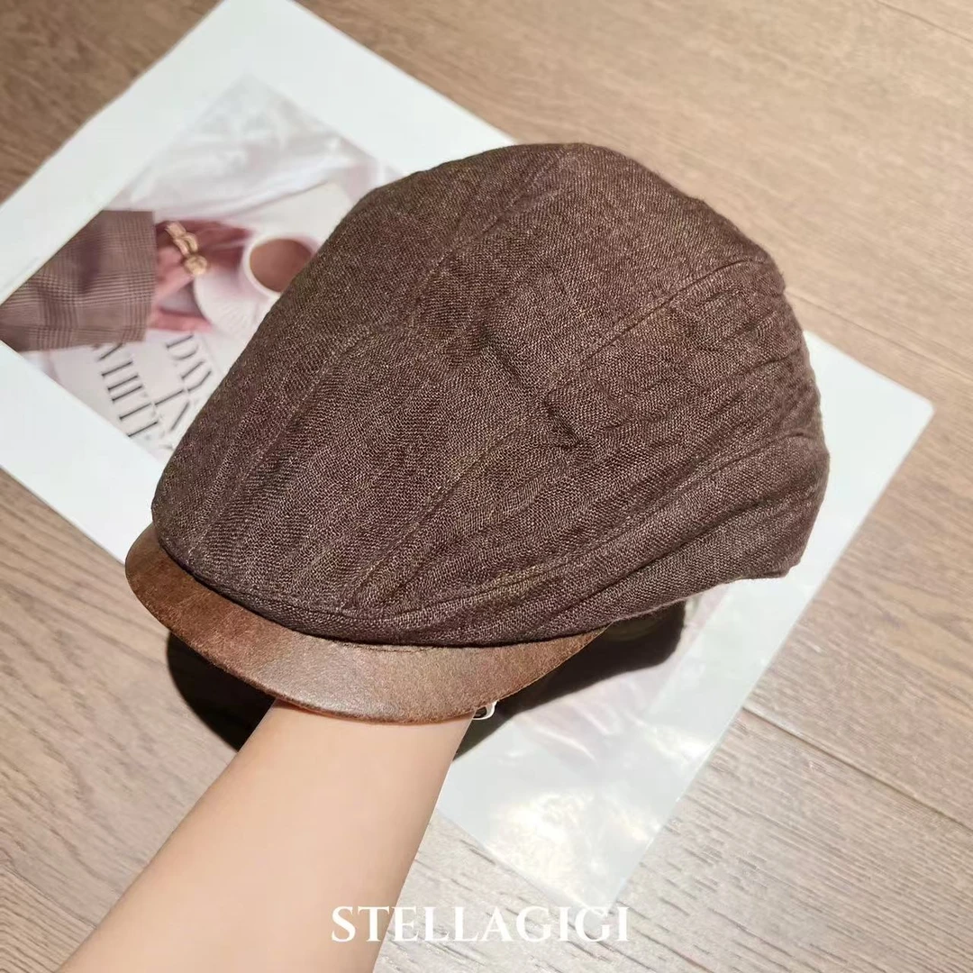 SG / 郭幂幂 SS 简约褶皱感！百搭纯色前进帽M-20251585