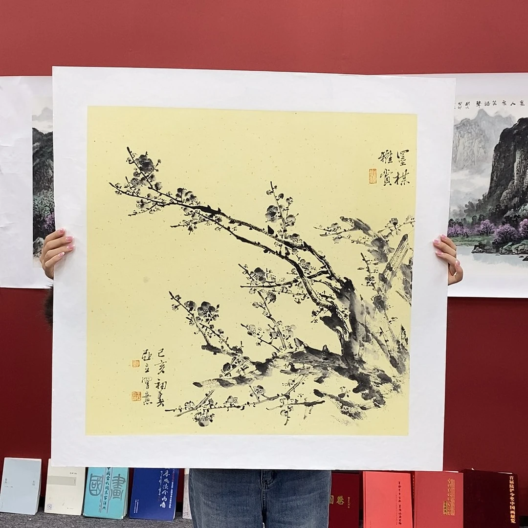 国画王亚立四尺斗方70*70精品佳作