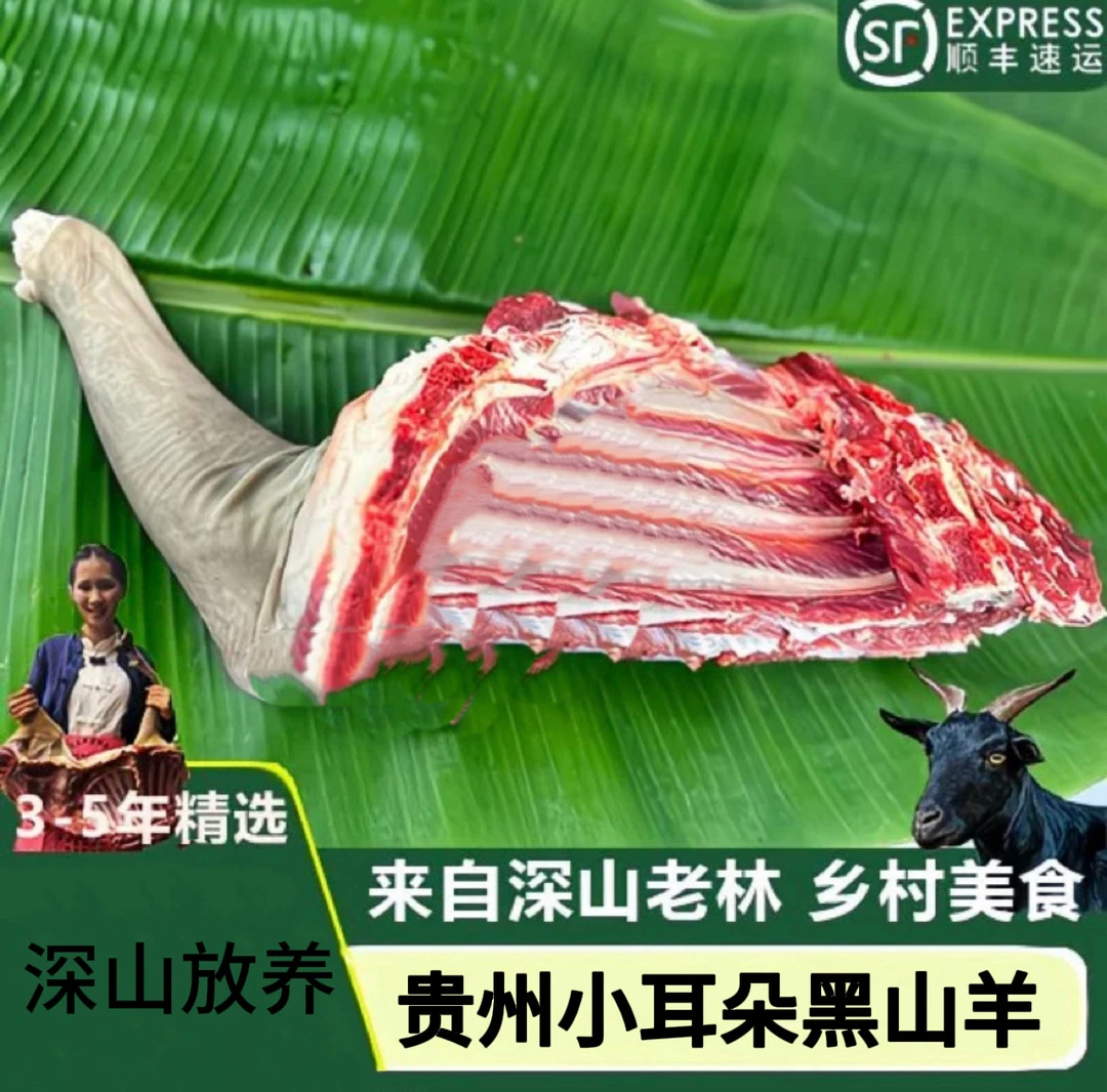 贵州黑山羊 直播间现场称重【顺丰包邮】