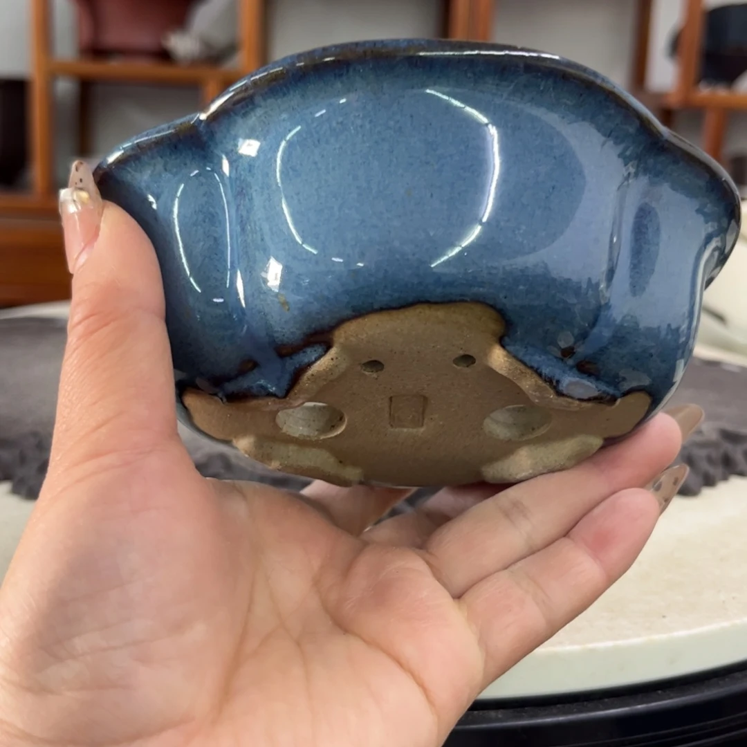 紫砂花盆瑕疵4-13-11。。。。