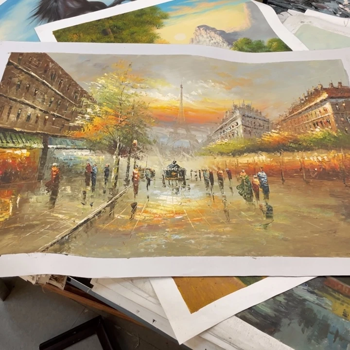 E***乔油画油画作品入选作品6090