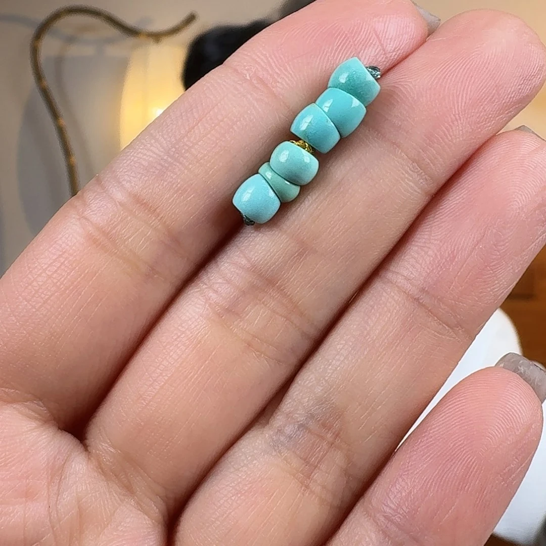 绿松石未镶嵌挂件