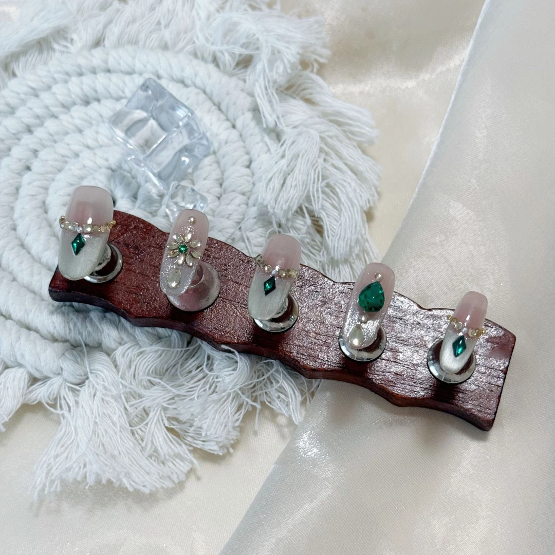 【纯手工穿戴甲 】轻奢 猫眼 渐变 腮红  直播链接