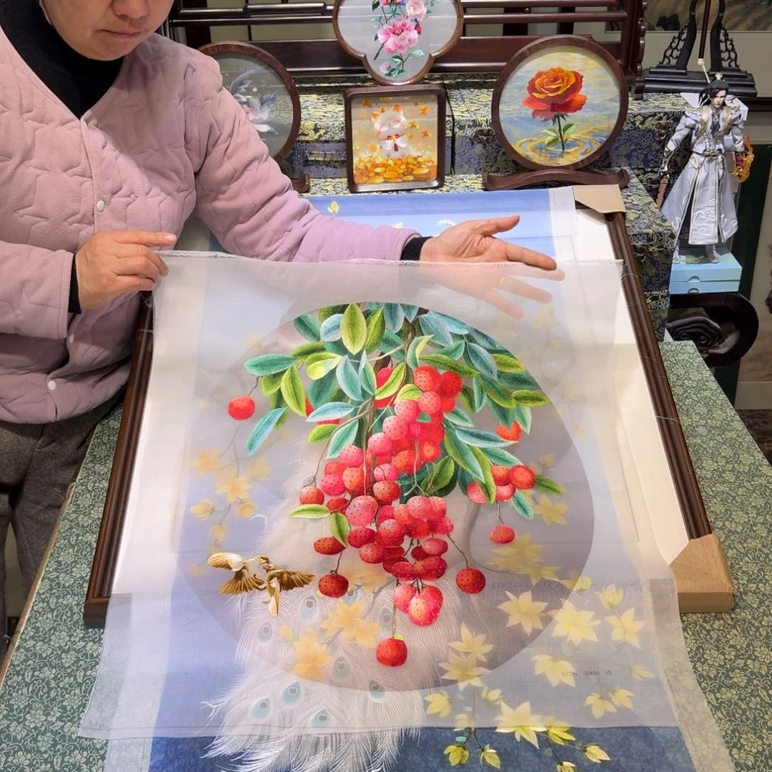 刺绣手工苏绣工艺