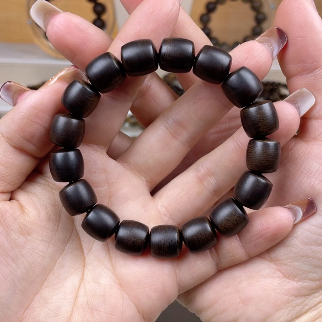 沉香手串四***夕越南芽庄白棋楠