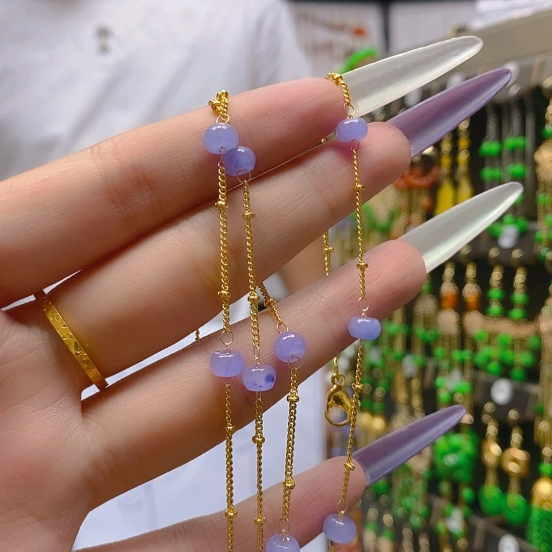 翡翠合金耳饰翡翠