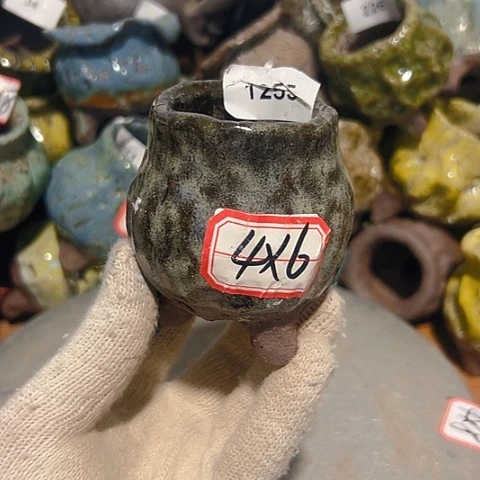 粗陶花盆制作就这样了，