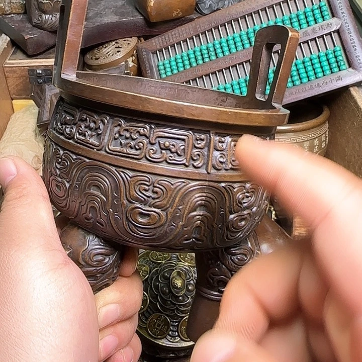 铜器办公室茶室摆件