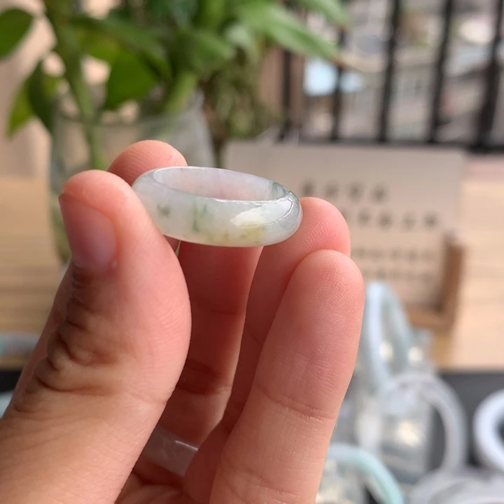 福***子翡翠未镶嵌戒指戒指