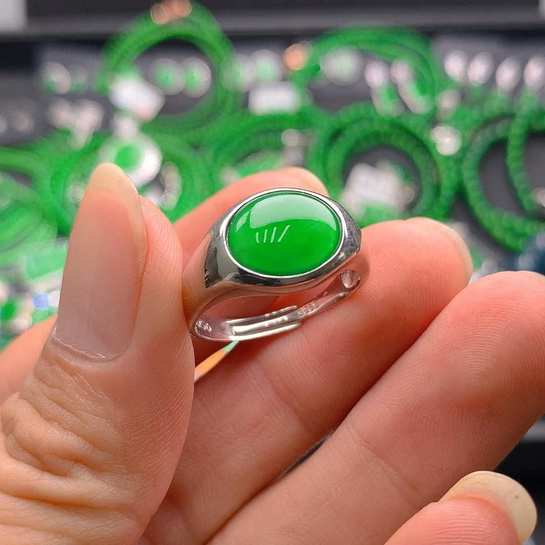 未镶嵌手链翡翠翡翠