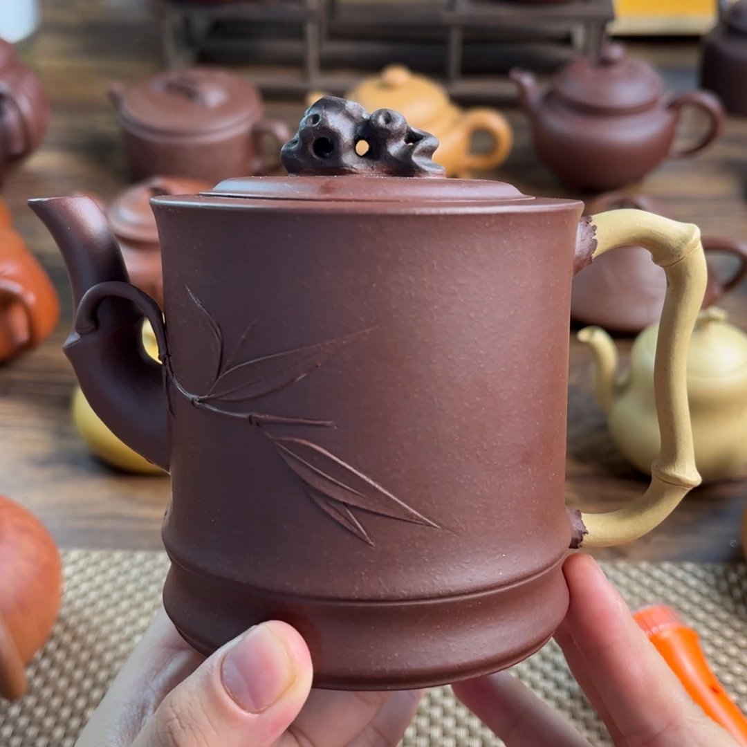 紫砂茶盏手工制作工艺精湛