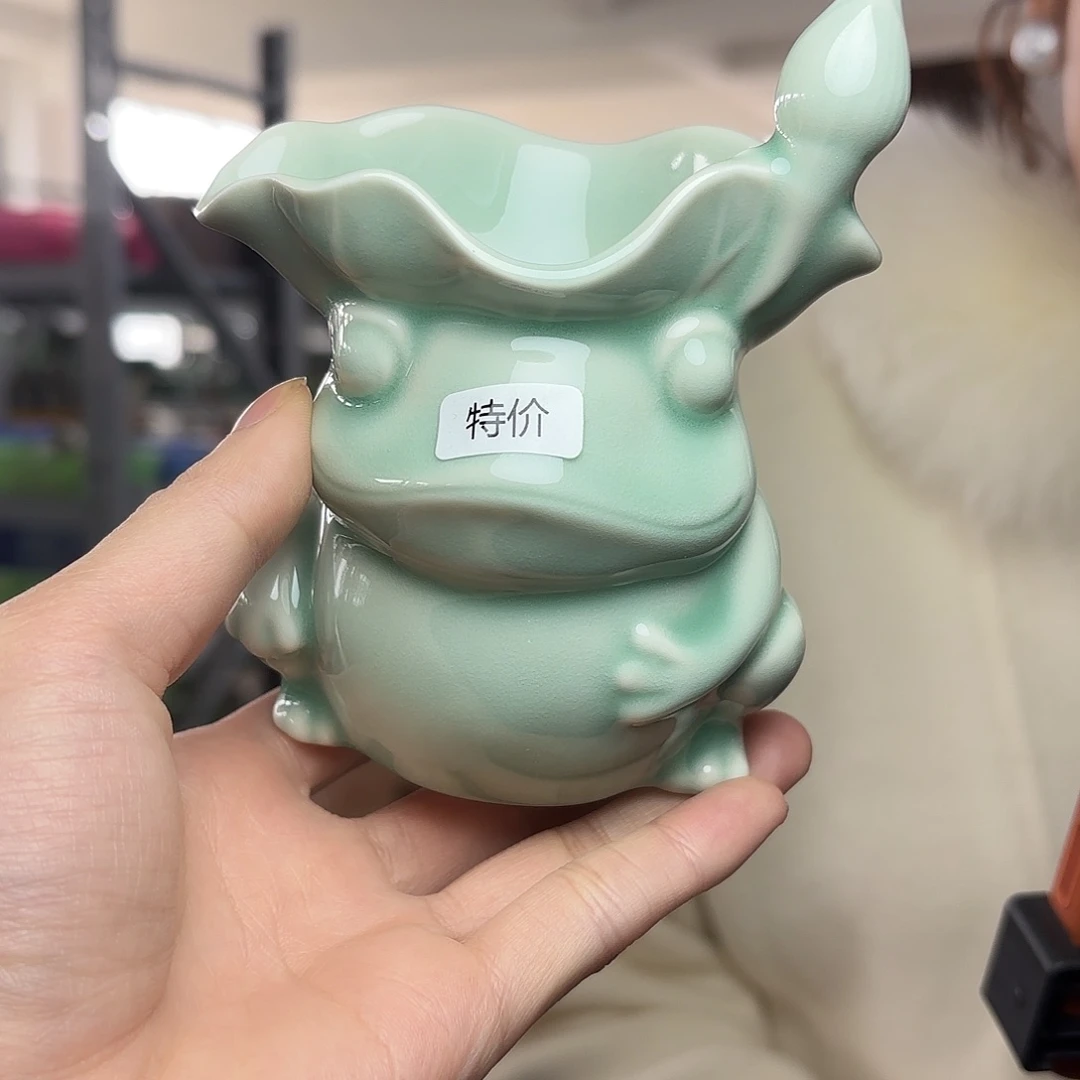 龙泉云间青瓷小米茶器