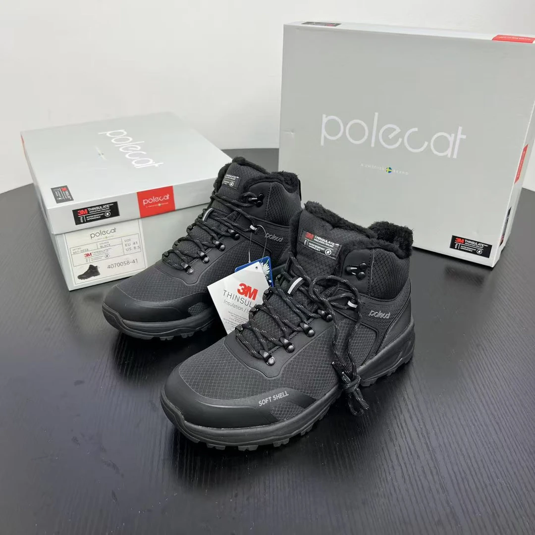 P家牛货 抗寒-30 全地形男士户外休闲防滑保暖防水雪地登山徒步鞋