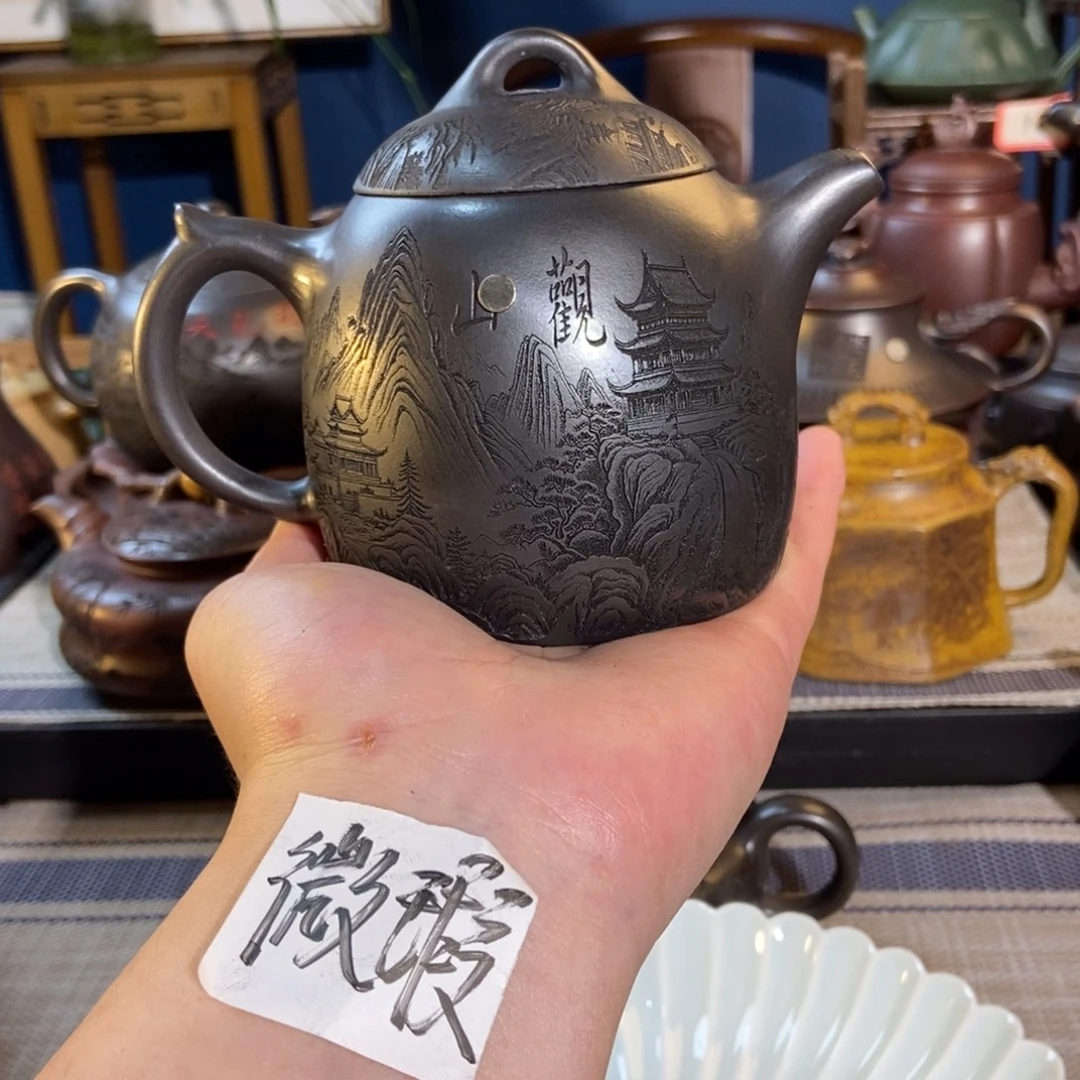茶壶紫砂紫砂艺术微瑕疵
