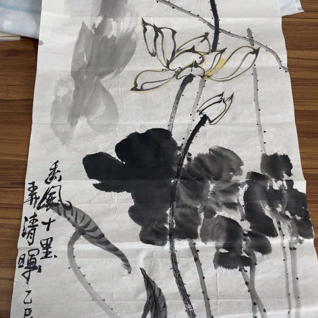 国画胡小春老师绘画