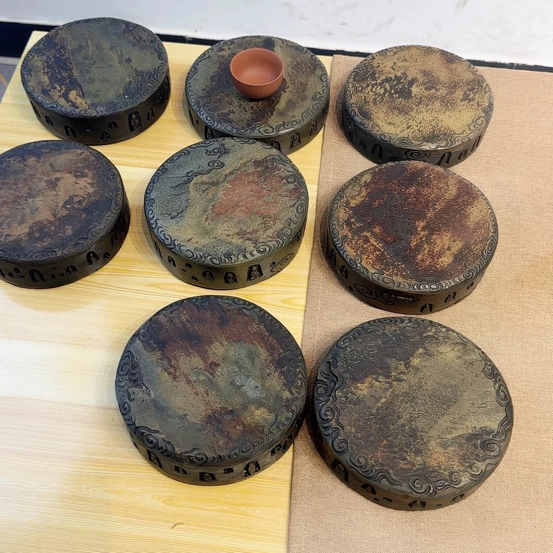 破*者8个石鼓+5个随形底座+1长条