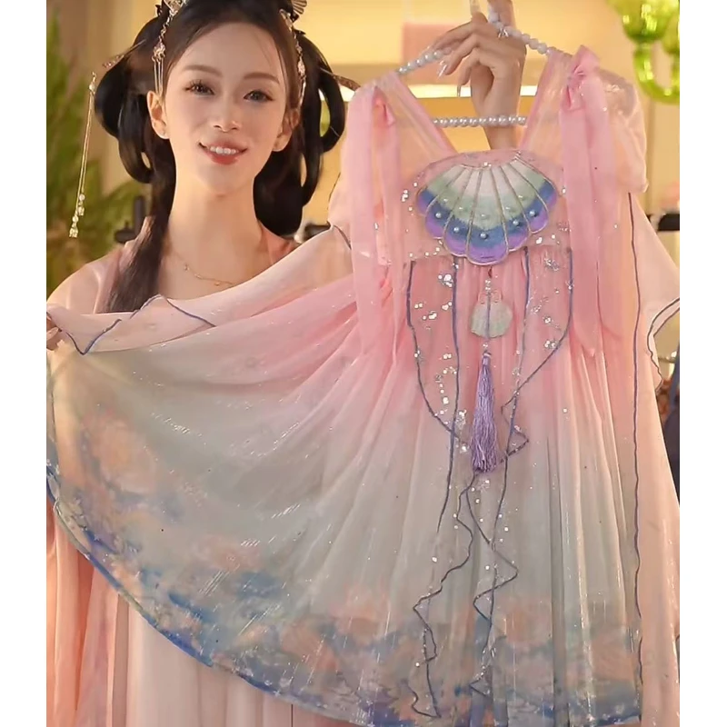 W【碧瑶公主】2025新款女童国风仙气中国风夏季汉服2531