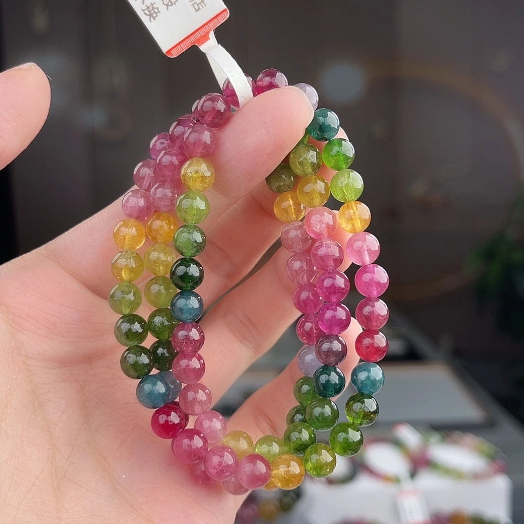 未镶嵌碧玺 6mm碧玺