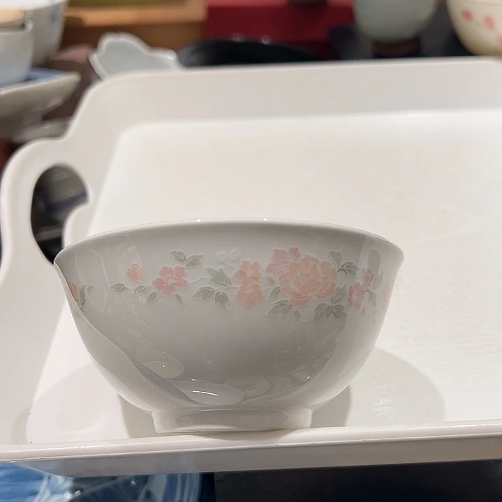 @***常瓷大牌花花小米饭碗超美漏出