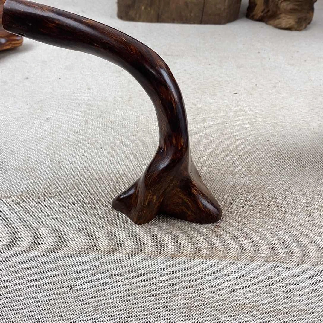 我***光木黄花梨随形料子成品