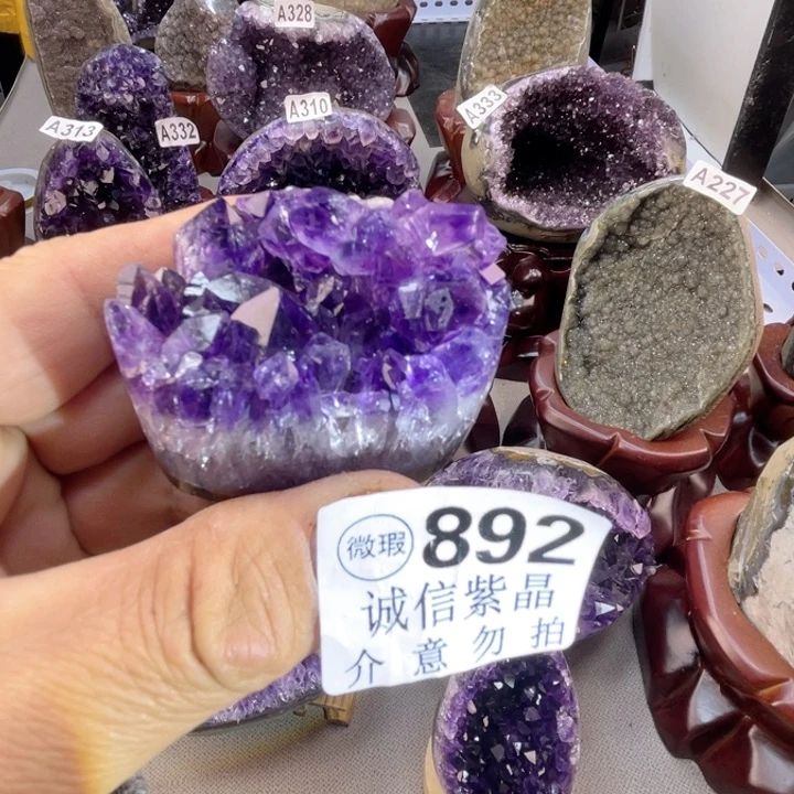 未镶嵌大型摆件（非配饰）紫晶