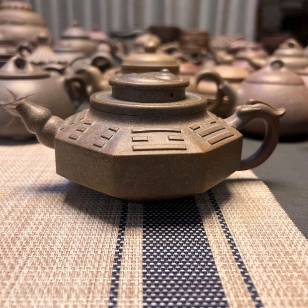 太极八卦壶丁善民紫砂